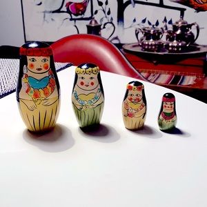 🌟3 for $25/Hula Girl Nesting Dolls
